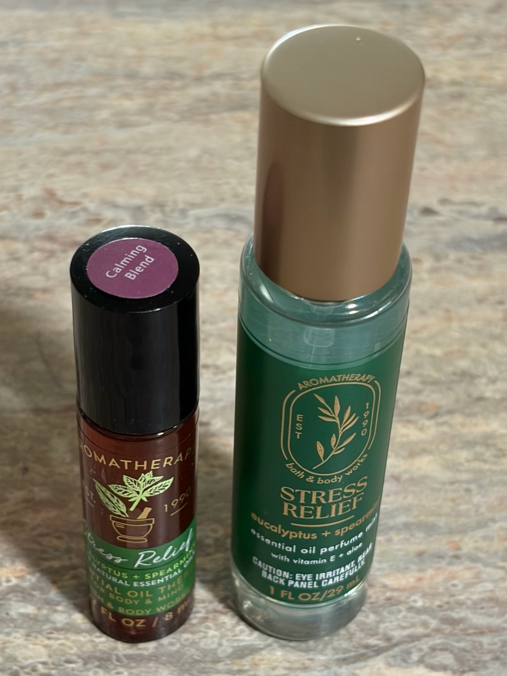 Bath & Body Works Retired Stress Relief Aromatherapy Rollerball Roll-on Mist
